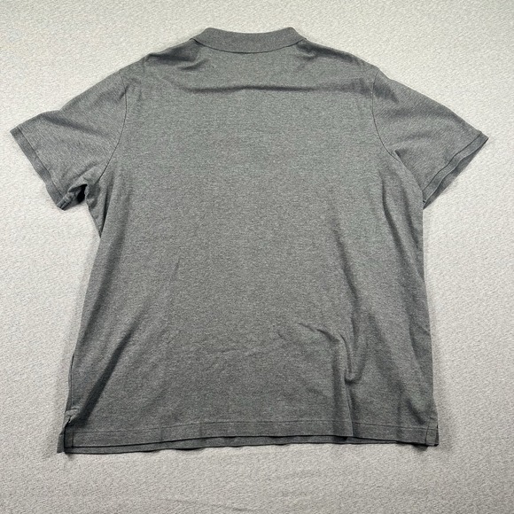 Polo Ralph Lauren Shirt Mens 2XL Flesh Pony Stretch Long Sleeve Gray Classic Fit - Picture 7 of 8